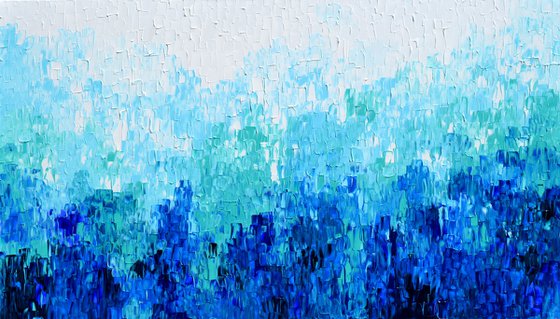 Tranquil XVIII - Large Abstract Ocean Waves