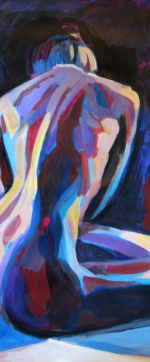 Nude #209  A / 60.5 x 44 cm by Alexandra Djokic