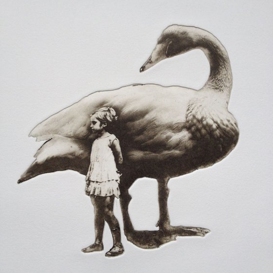 Girl and Swan No.2