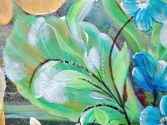 Author's painting “Azure Wings"