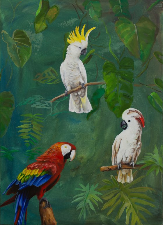 Birds In The Jungle