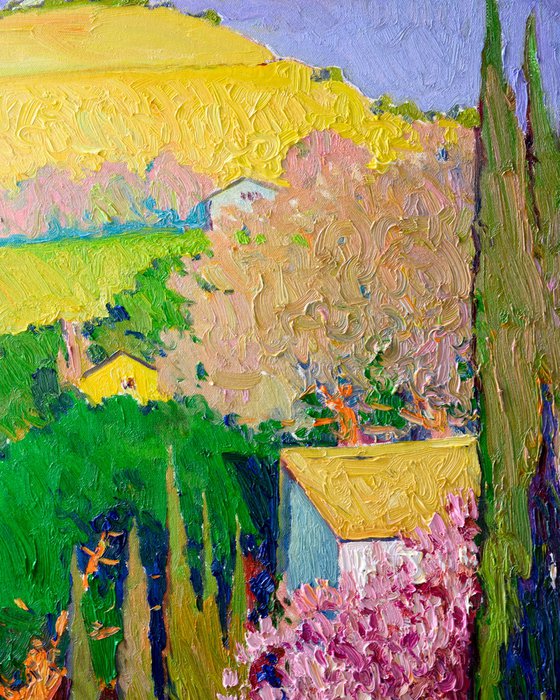 Cypress Trees, Landscape