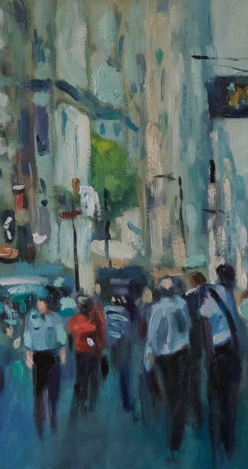 Near the Financial District NYC by Andre Pallat