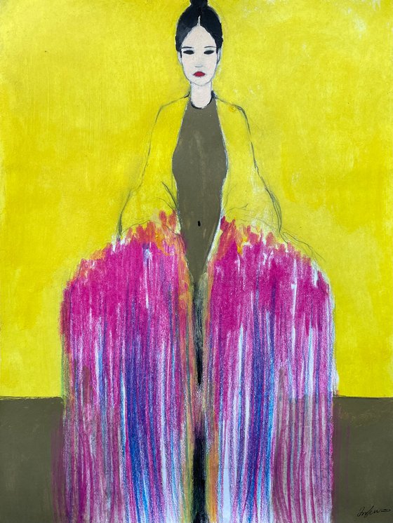 Girl with a Bouquet