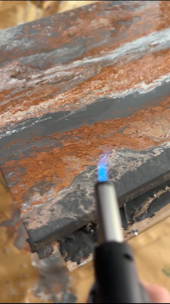 Sillage — Monumental Abstract Diptych