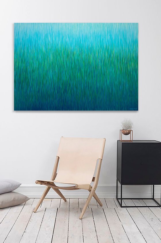 Silent Grass- 101 x 71cm