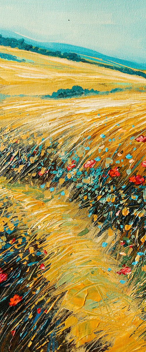 Wishing On Dandelions by ARTIST GURDISH PANNU