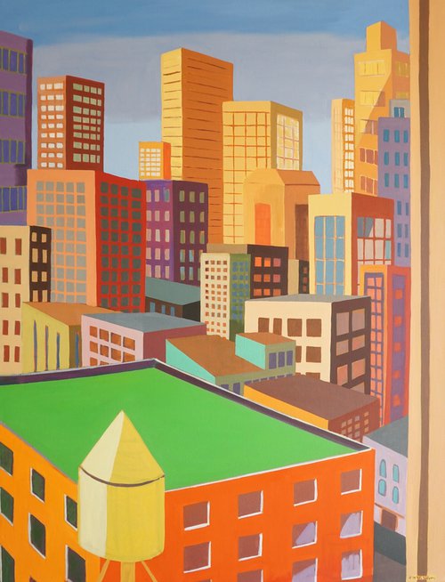 Geometry of a City by Patty Rodgers