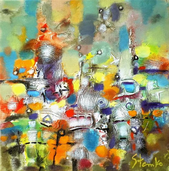 Abstract landscape-XVII