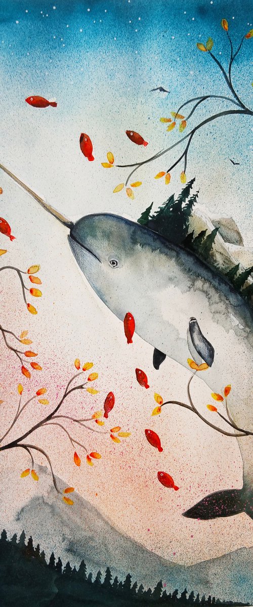 The Narwhal of Mountains by Evgenia Smirnova