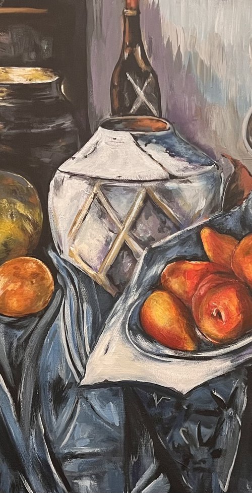 Cezanne Study by Carolyn Shoemaker (Soma)