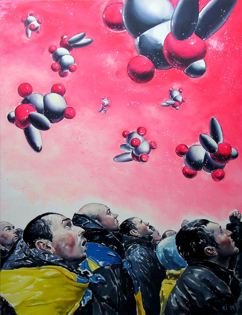 Impressionistic Portrait Oil Painting By Igor Konovalov, 53 X 73, Pink, Original Artwork