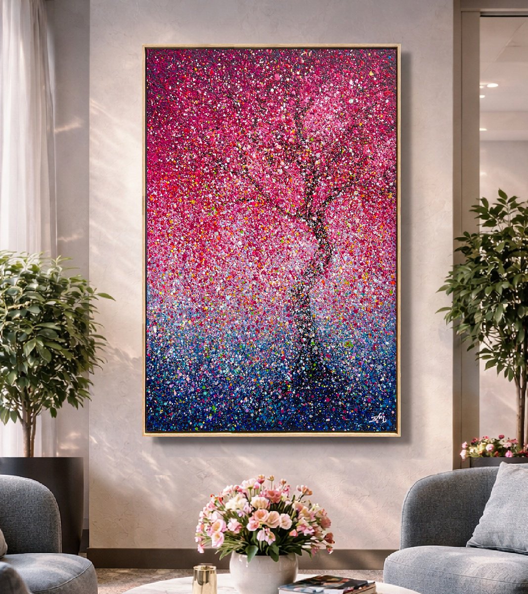  Softly, The Spring Speaks - Framed By Nadiia Antoniuk, 33 X 49, Artwork For Sale On Artfinder