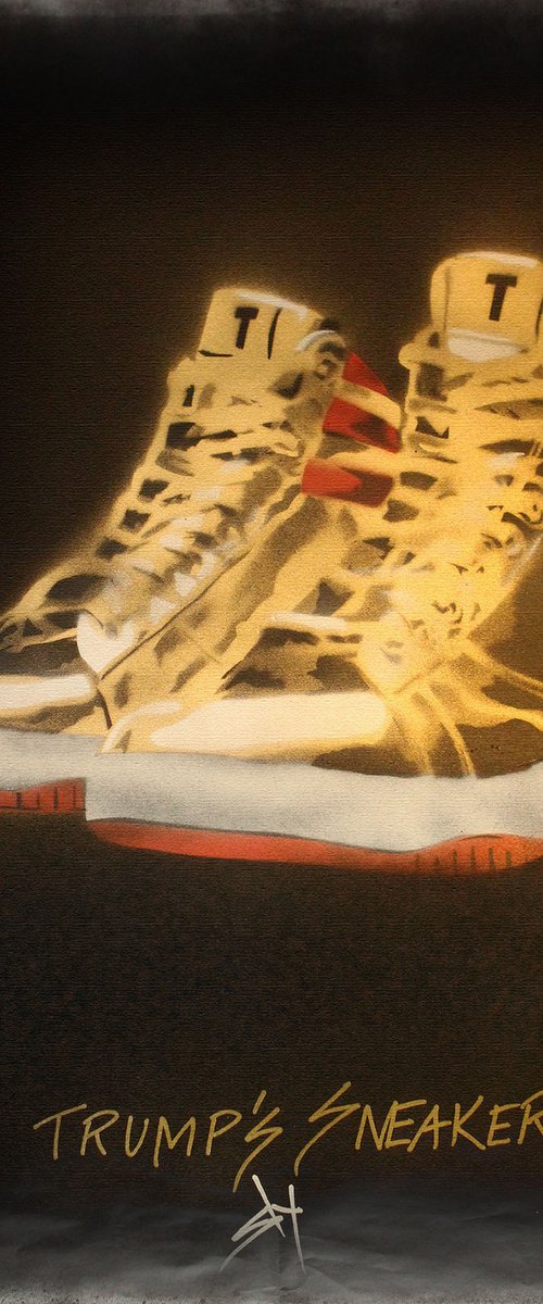 TRUMP'S SNEAKERS (U) by Juan Sly