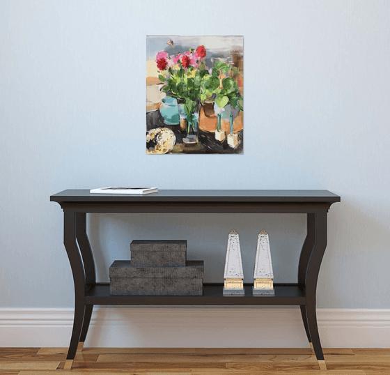 Fragments of the sunny day