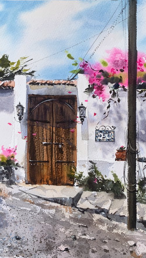 English village, Northern Cyprus by Eugenia Gorbacheva
