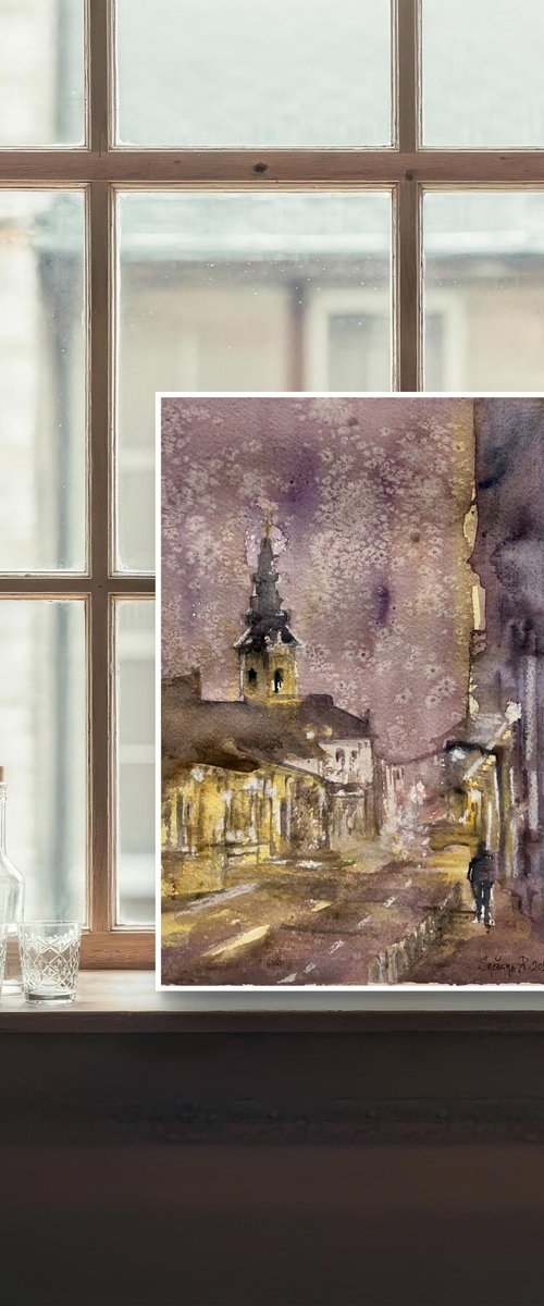 Night whisper by Snezana Djordjevic