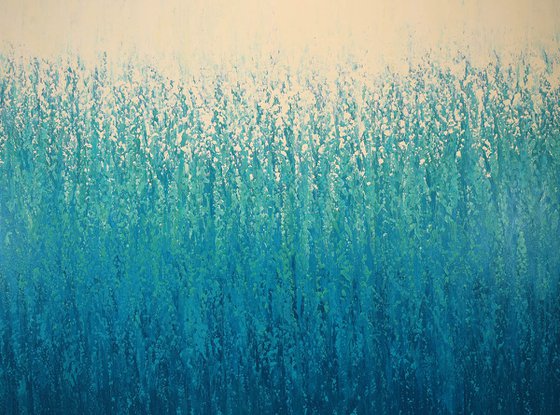 Blue Water Flow - Seascape