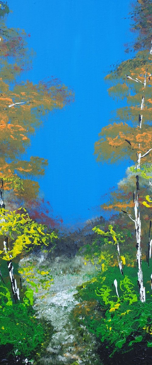 Heavenly Birches by Daniel Urbaník