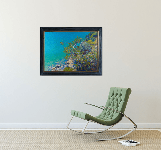 Pine in the Blue Lagoon