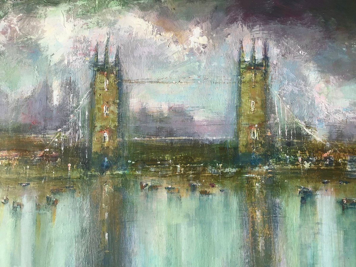  I Love London By Roma Mountjoy, 17 X 12, Artwork For Sale On Artfinder