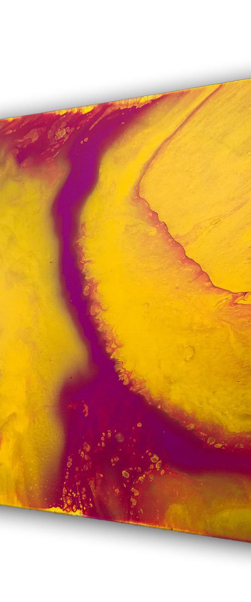 "The Source" - SPECIAL PRICE - Original Abstract PMS Acrylic Painting - 16 x 20 inches by Preston M. Smith (PMS)