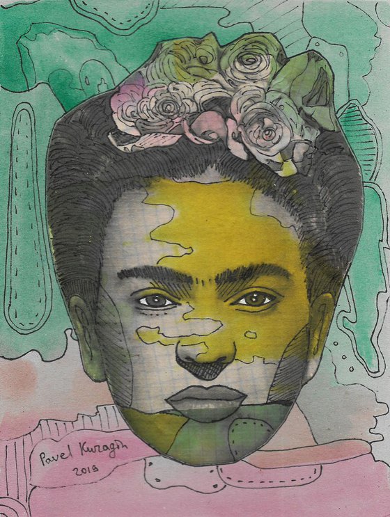 Portrait of Frida Kahlo #57