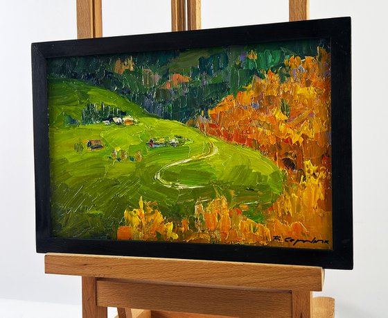 Autumn Mountain View