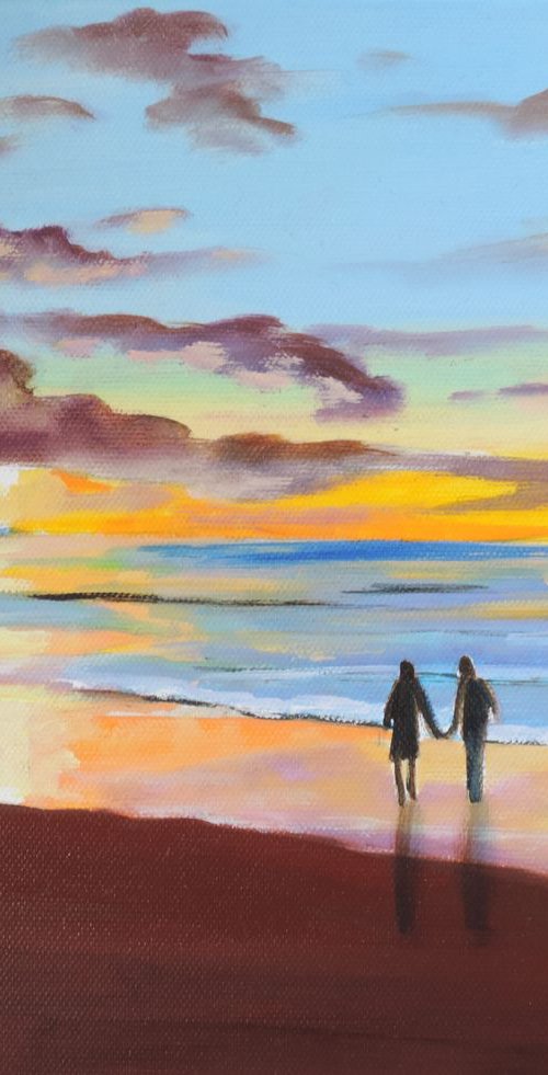 Evening glow sunset by Gordon Bruce