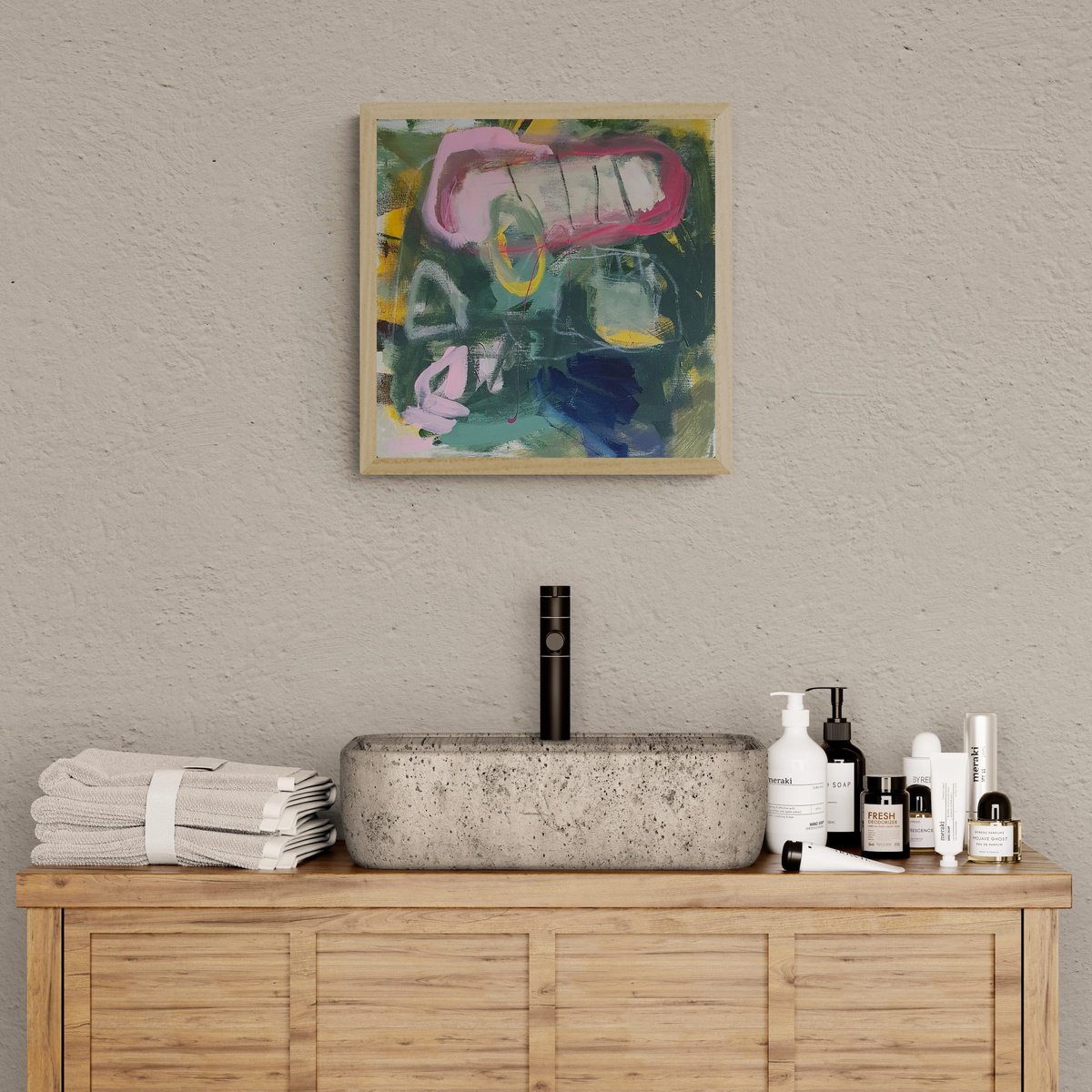 Through The Microscope 2 By Jutta Widrinsky, 16 X 16, Artwork For Sale On Artfinder