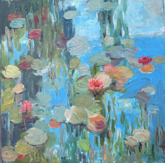Turquoise Lake (diptych)