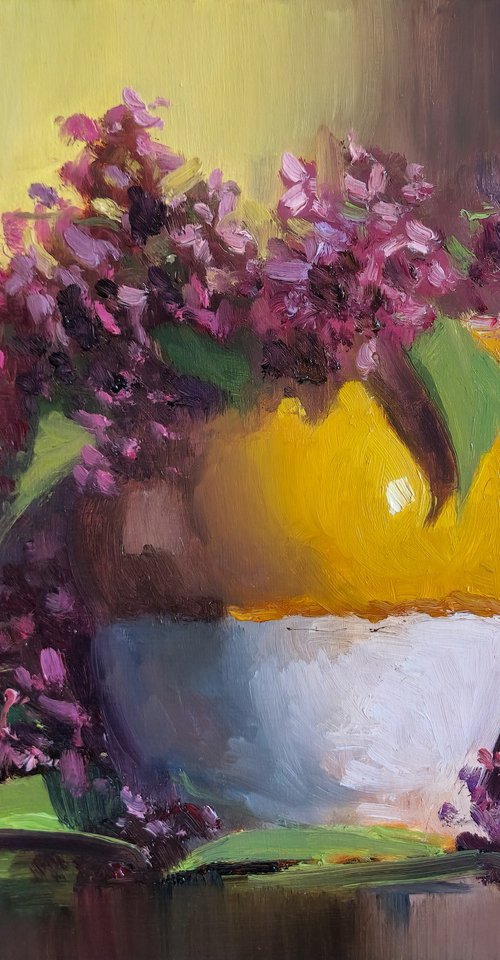 Lilac Bouquet by Pascal Giroud