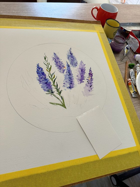 “Lavender bouquet”