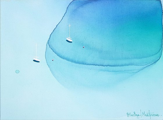 Blue Bay | Cabo Micra 30x40cm