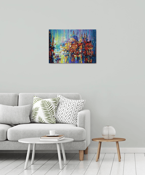 Abstract cityscape (Venice)