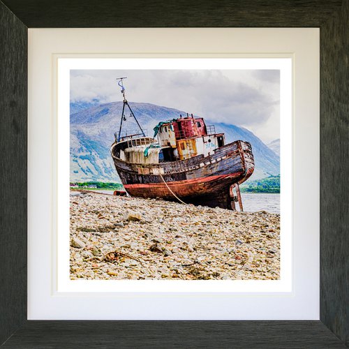 The 'Corpach Wreck' - MV Dayspring - Caol Fort William Scotland (HDR 3) by Michael McHugh