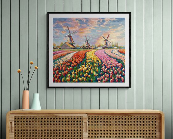 "Field of Tulips"