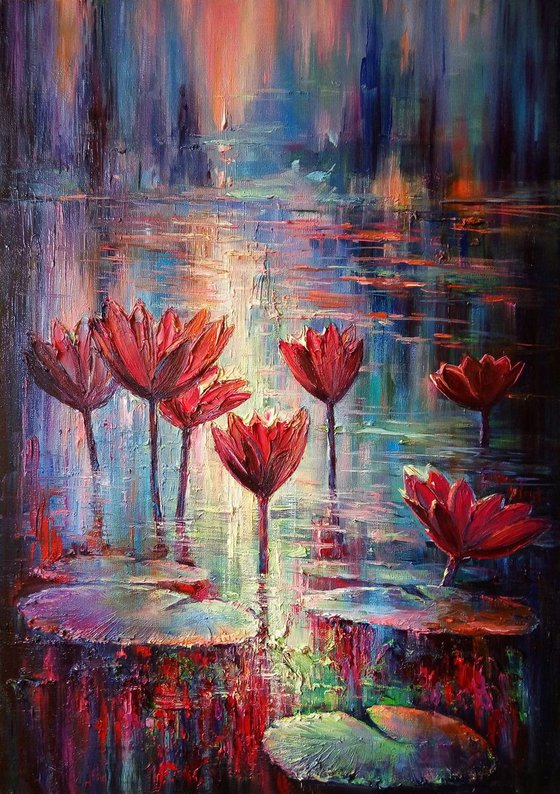 "Pond" original artwork by Artem Grunyka