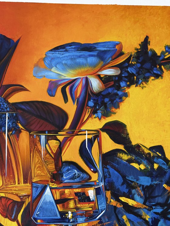Day and night still life