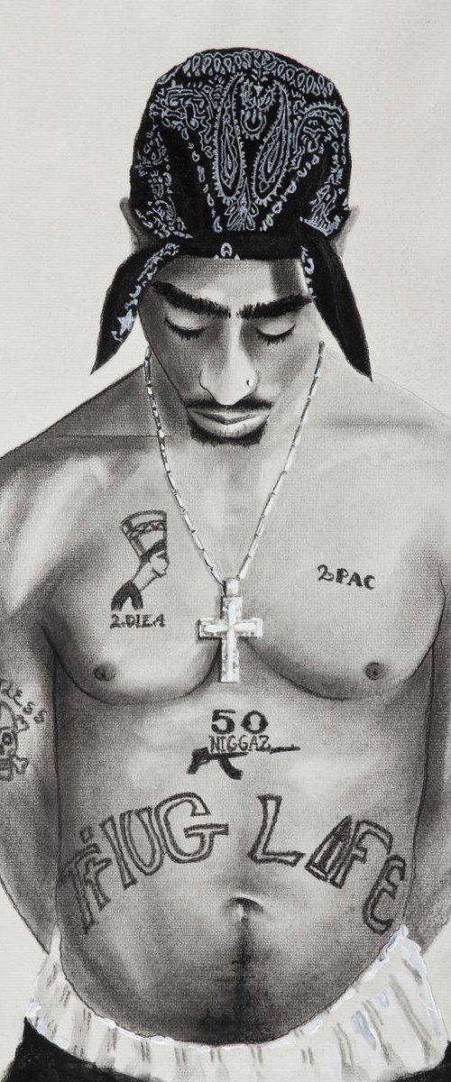 Tupac Shakur by Guy Roames