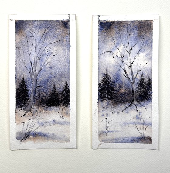 Frosty winter