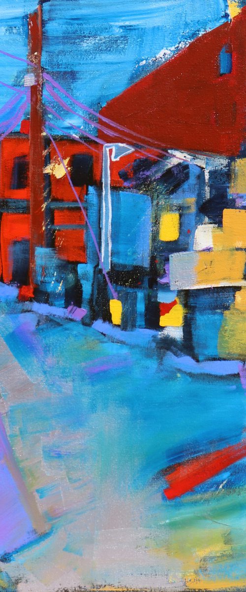 Washington DC Alleyway, 26-36 by Alyse Radenovic