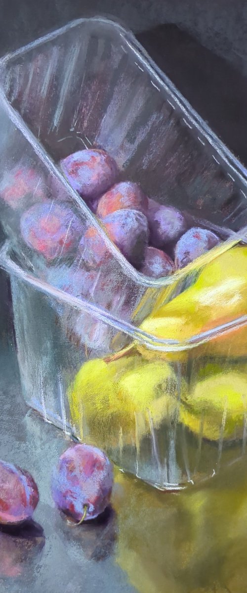 Plums and Pears by Silja Salmistu