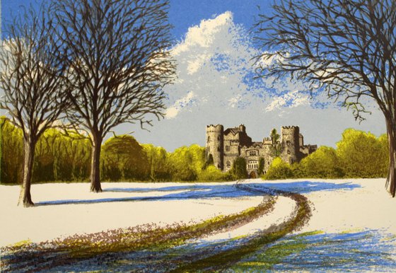 Winter Scene, Malahide Castle