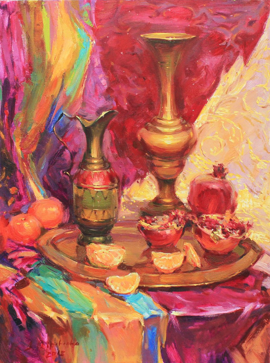 Oriental Tale By Alisa Onipchenko-Cherniakovska, 24 X 31, Artwork For Sale On Artfinder
