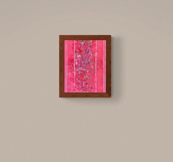 Abstract Flowers in Pink