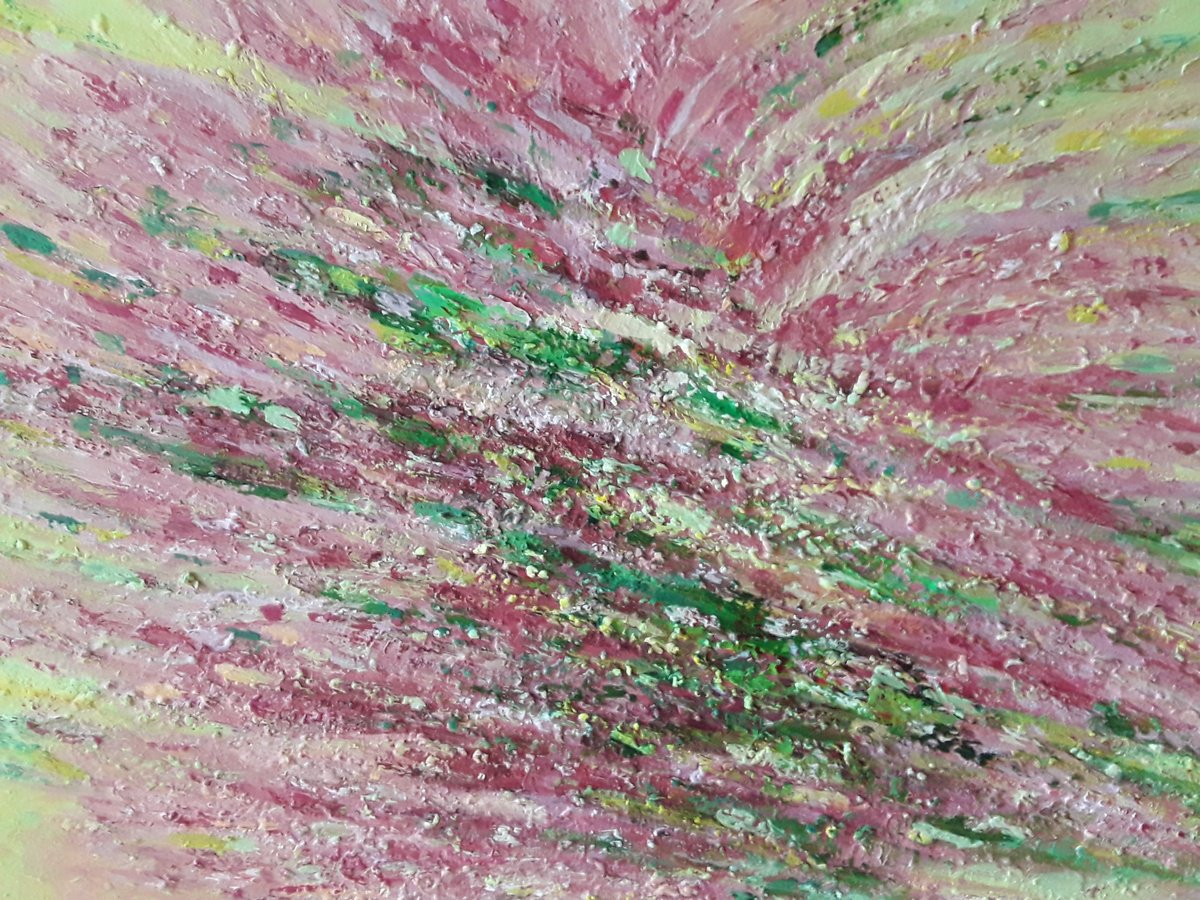 Pink Leaves By Therese O