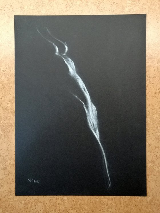 Nude noir #258 (21X29)cm