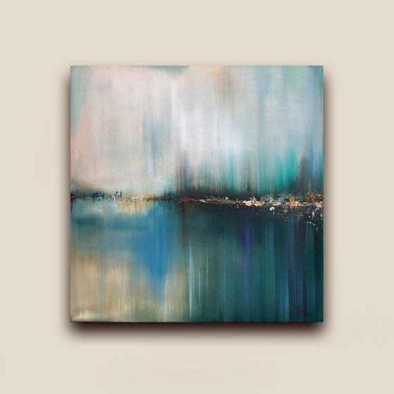Back to Shore - Abstract Landscape