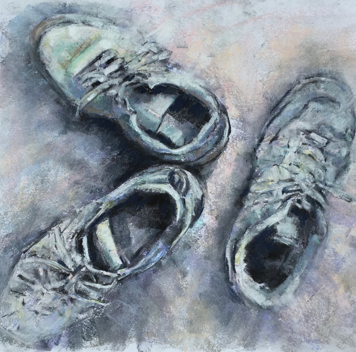 Trainers I by Louise Gillard